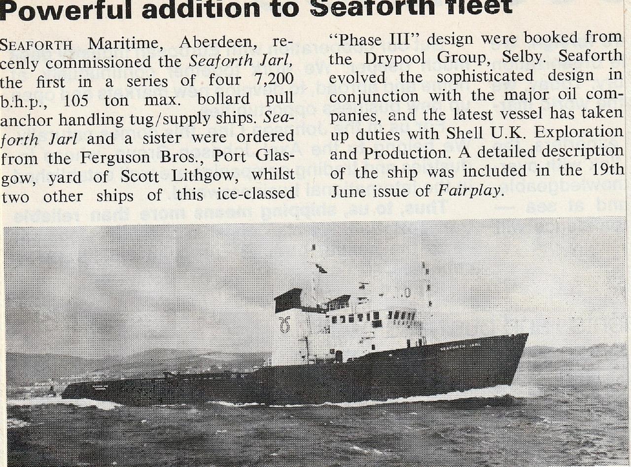 Seaforth Jarl