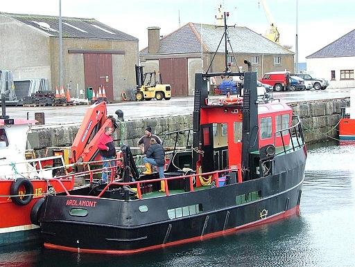 Fish Farm Support Vessel Ardlamont