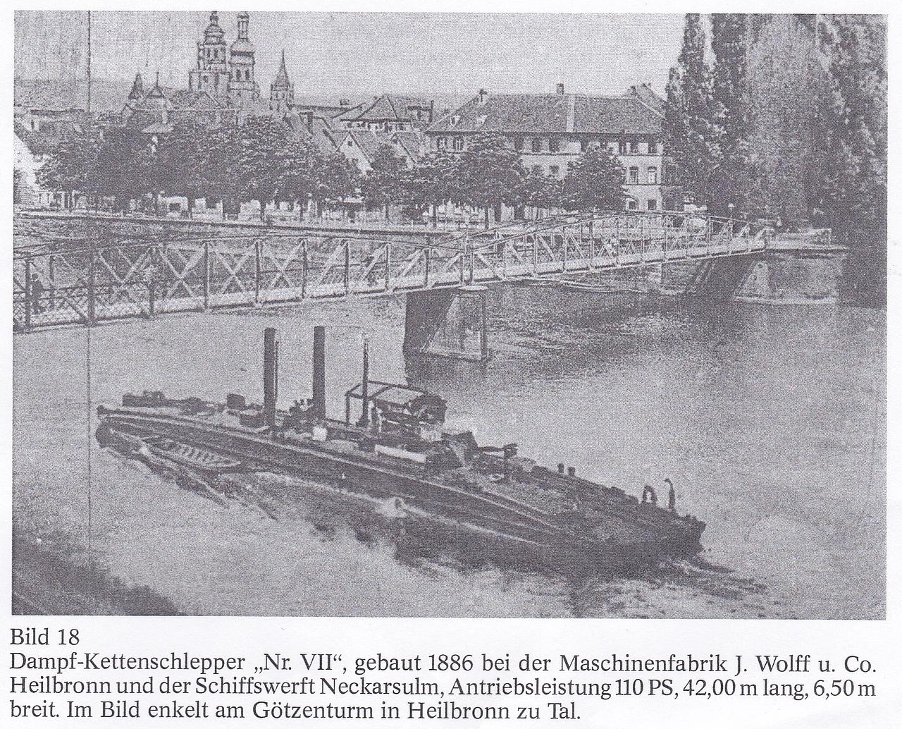 Kettendampfer Nr. VII