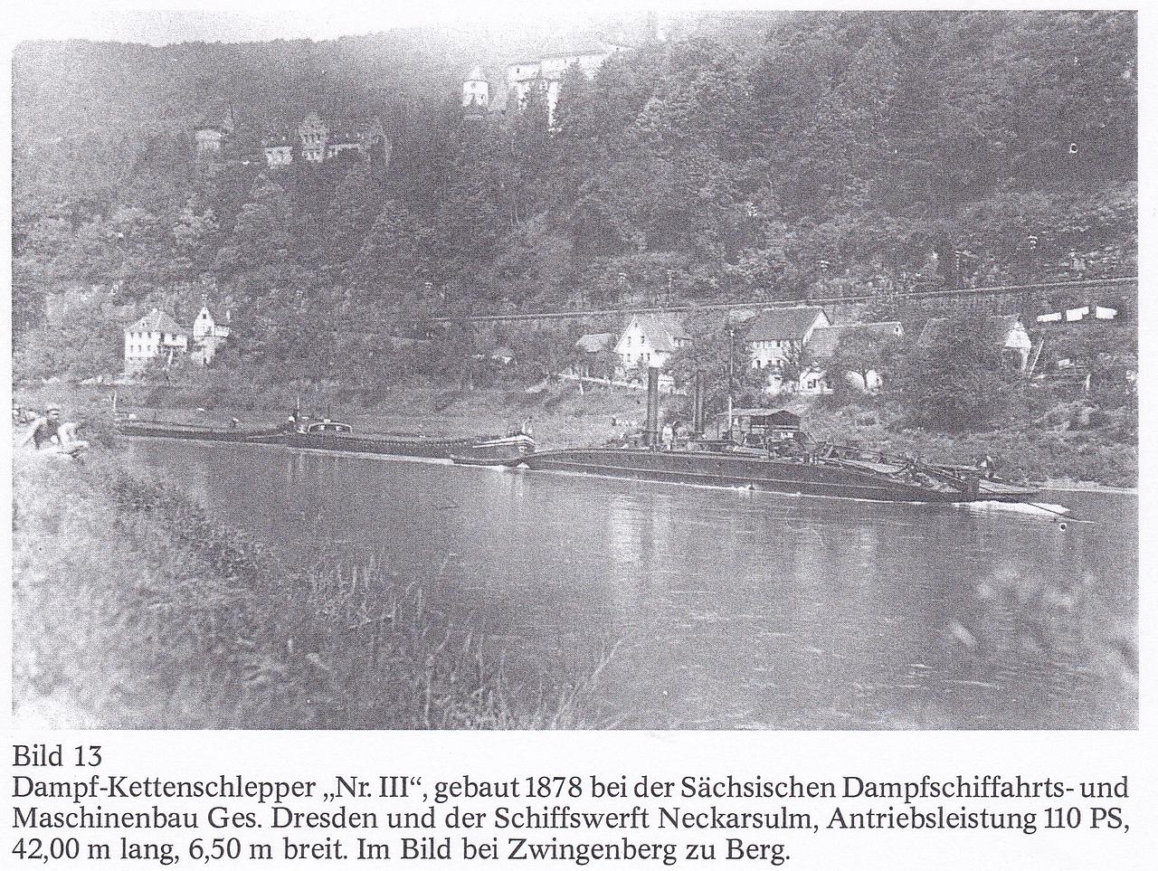 Kettendampfer Nr. III