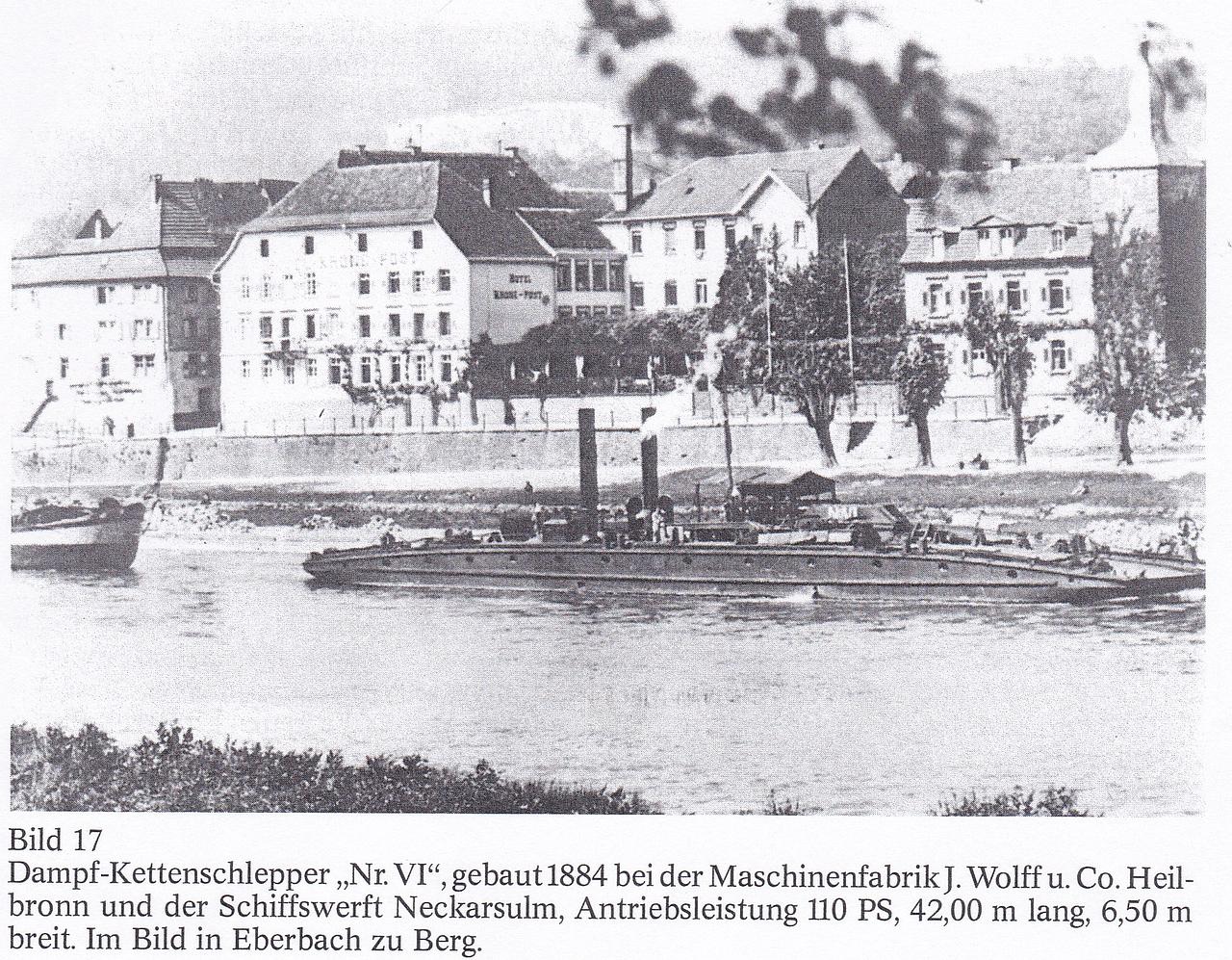 Kettendampfer Nr. VI