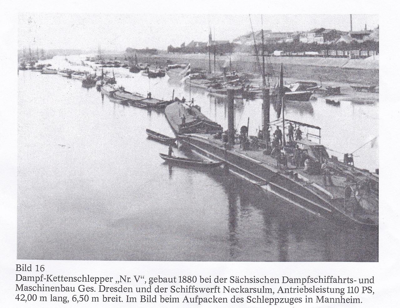 Kettendampfer Nr. V